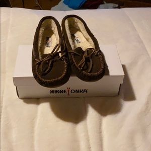 Minnetonka  moccasins brand new